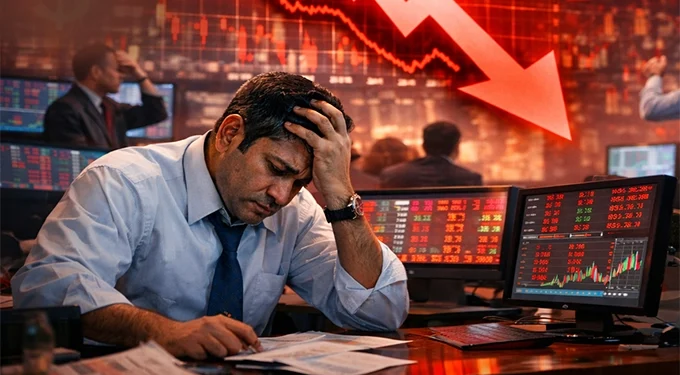 Sensex crashes 1000 points amid IT stock selloff