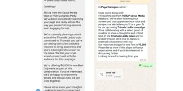 Allegations of influencers paid to target Heritage and TDP