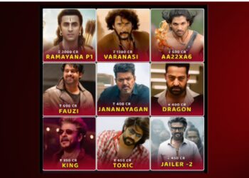 2026 Indian big-budget movies poster featuring top stars and epic visuals