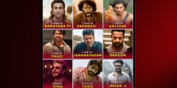 2026 Indian big-budget movies poster featuring top stars and epic visuals