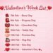 Valentine’s Week 2026 day-wise dates from February 7 to 14