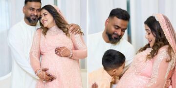 Purna baby bump photo at seemantham