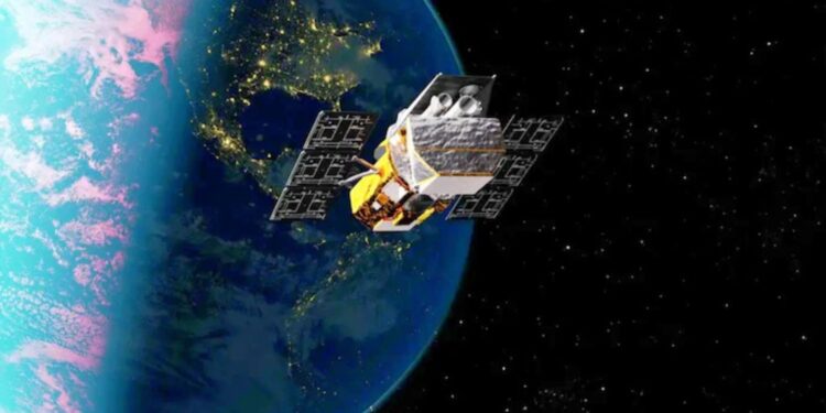 NASA Swift Observatory in low Earth orbit