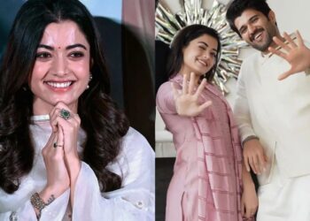 Rashmika Mandanna and Vijay Deverakonda at public event ahead of wedding buzz