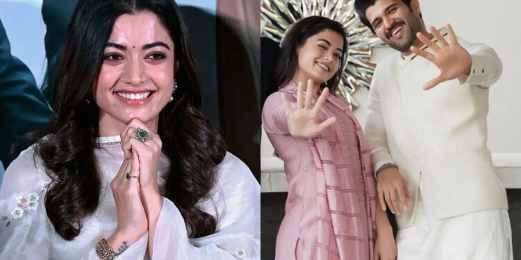 Rashmika Mandanna and Vijay Deverakonda at public event ahead of wedding buzz