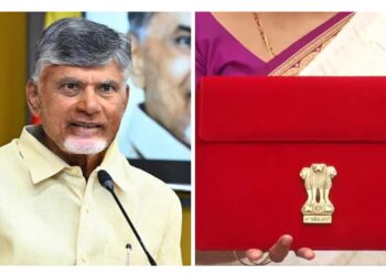 Chandrababu Naidu praising Union Budget 2026 presented by Nirmala Sitharaman