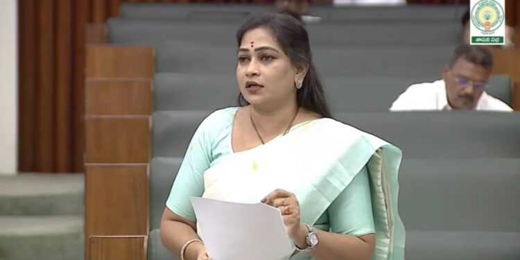 AP Assembly session on social media regulation Home Minister Vangalapudi Anita