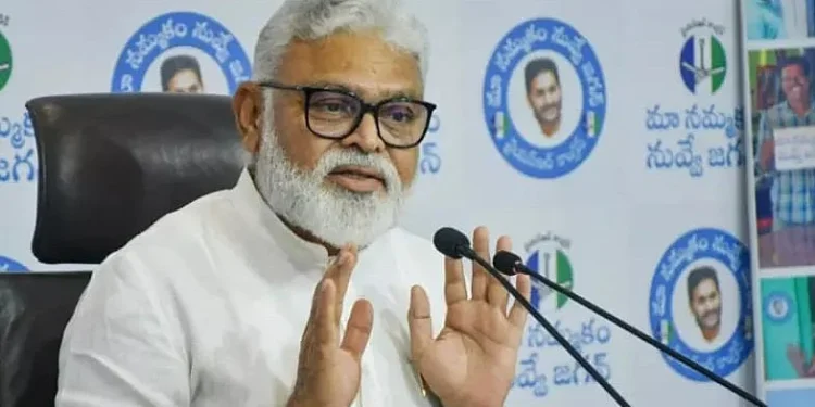 Police escort former minister Ambati Rambabu amid protests in Guntur