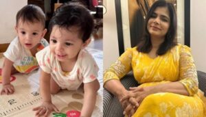 Chinmayi Sripaada and Rahul Ravindran twin babies