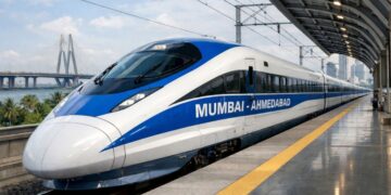 Mumbai-Ahmedabad bullet train construction progress