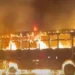 RTC bus fire incident near Naidupeta in Nellore district