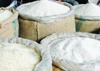 Officials seizing ration rice at Kasturba hostel in Reddigudem