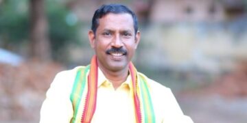 Yarada jetty construction site with local fishermen PallaSrinivasRao
