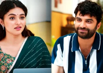 Vishwak Sen and Kayadhu Lohar in Telugu comedy movie Funky