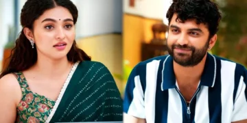 Vishwak Sen and Kayadhu Lohar in Telugu comedy movie Funky