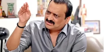 Bandla Ganesh during Sankalpa Yatra reaching Tirupati