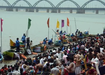 Godavari Pushkaralu 2027 preparations in Andhra Pradesh with new ghats and temple renovations