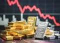 gold and silver prices today fall bullion market