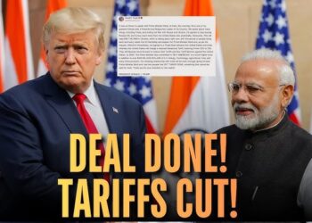 Donald Trump announces India US trade deal tariff reduction