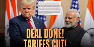 Donald Trump announces India US trade deal tariff reduction