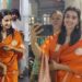 Actress Meenakshi Chaudhary Tirumala temple darshan