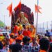 Shivaji Shobha Yatra procession in Palamaner town