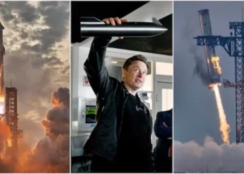 Elon Musk SpaceX lunar city concept illustration