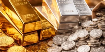 gold and silver prices fall in hyderabad bullion market