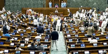 lok sabha adopts motion of thanks without pm modi speech