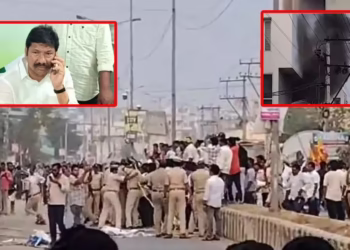 Police deployed after attack on Jogi Ramesh house in Ibrahimpatnam