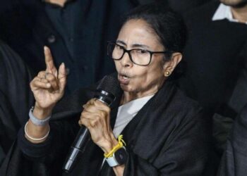 Mamata Banerjee protests SIR voter roll revisions in India