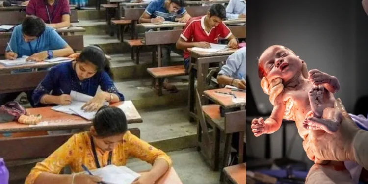 Madhya Pradesh 10th-grade student gives birth during exam