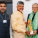 Bill Gates meeting Chandrababu Naidu in Amaravati Secretariat