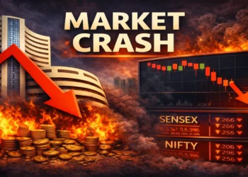 stock market crashes after union budget announcement