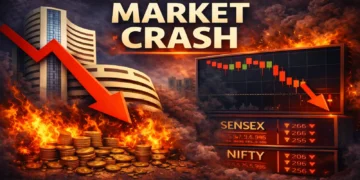stock market crashes after union budget announcement