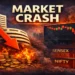 stock market crashes after union budget announcement