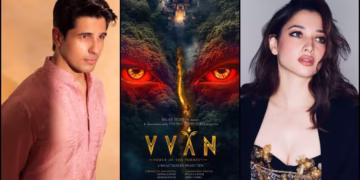 Sidharth Malhotra and Tamannaah Bhatia performing folklore dance for Vvan