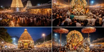 Maha Shivaratri celebrations at Srikalahasti