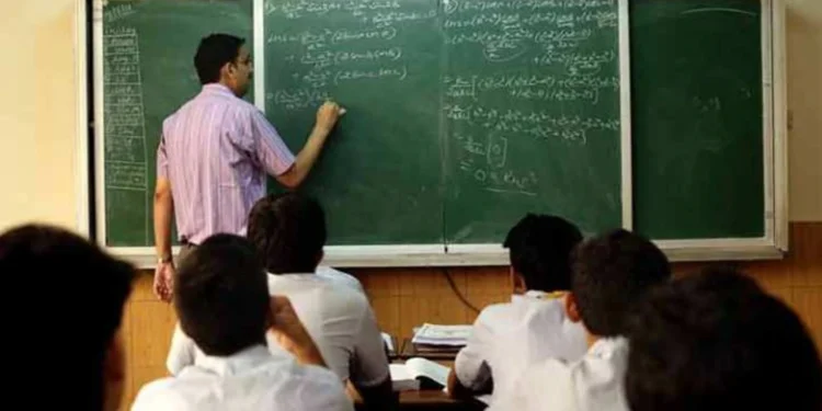 Chandrababu Naidu announcing AP DSC 2026 teacher recruitment