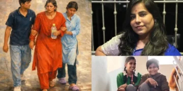 Cherlapally railway tracks with police investigating tragic incident