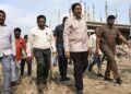Narayana Amaravati inspection during review of capital construction works