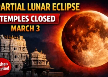Lunar eclipse temple closures at major temples in Telugu states