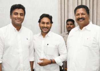 Karumuri Nageswara Rao and son Sunil Kumar in liquor transport investigation