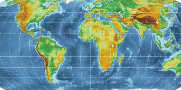 new world map